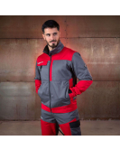 Работно яке EOS STRETCH RED/GREY 02002367