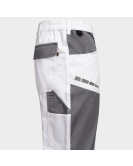 Работен панталон EOS STRETCH WHITE/GREY 02002395