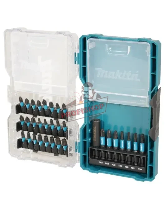 Комплект битове Impact Black , 32 бр. Makita E-22919 Комплект битове Impact Black , 32 бр. Makita E-22919