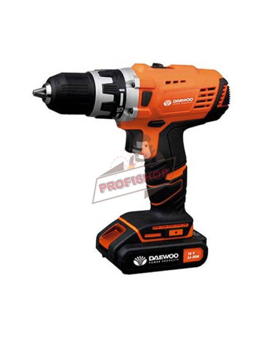 Бормашина акомулаторна,двускорустна 18V 1,5A/h DAEWOO ,DALD182