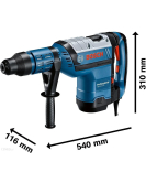 Електрически перфоратор със SDS-max , 1500 W, 12.5 J, Bosch GBH 8-45 DV Professional 0611265000 Електрически перфоратор със SDS-max , 1500 W, 12.5 J, Bosch GBH 8-45 DV Professional 0611265000