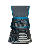 Гедоре комплект Makita , 1/2", 1/4", 3/8", 87 части, в куфар Makpac /E-11542 Гедоре комплект Makita , 1/2", 1/4", 3/8", 87 части, в куфар Makpac /E-11542