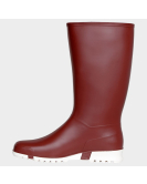 Дамски гумени ботуши Dunlop Sport BURGUNDY/WHITE 06300074