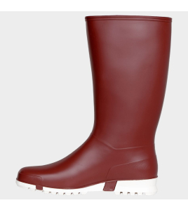 Дамски гумени ботуши Dunlop Sport BURGUNDY/WHITE 06300074