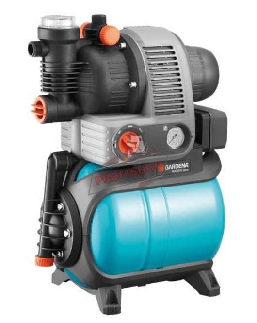 Хидрофорна помпа с разширителен съд Gardena Comfort 4000/5 eco /850W, 4,5 bar/ Хидрофорна помпа с разширителен съд Gardena Comfort 4000/5 eco /850W, 4,5 bar/