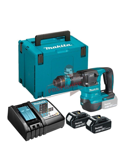 Акумулаторен къртач Makita , LXT, 18 V, 5.0 Ah, SDS-Plus, 3.1 J, DHK180RTJ Акумулаторен къртач Makita , LXT, 18 V, 5.0 Ah, SDS-Plus, 3.1 J, DHK180RTJ