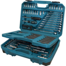 Гедоре комплект 221 части ,вложки, битове, ръчни инструменти Makita E-10883
