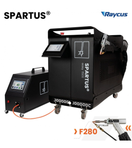 Лазерна заваръчна машина SPARTUS Easy 1500 с автоматично подаващо устройство за тел