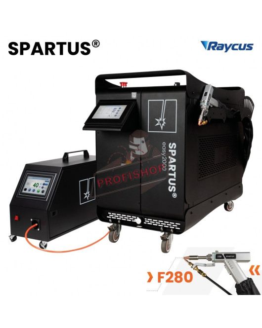Лазерна заваръчна машина SPARTUS Easy 2000 с телоподаващо устройство