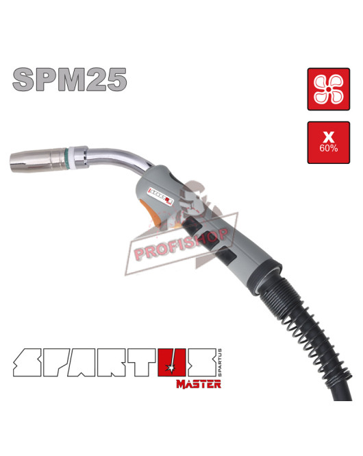 Шланг за ръчно заваряване SPARTUS Master 250 4m SPM25-12-400 Шланг за ръчно заваряване SPARTUS Master 250 4m SPM25-12-400