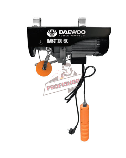 Електрически телфер DAEWOO 1200 W 300/600 кг DAHST300/600