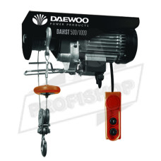 Електрически телфер Daewoo 1800 W, 12m/500 kg, 6m/1000 kg /  DAHST500/1000