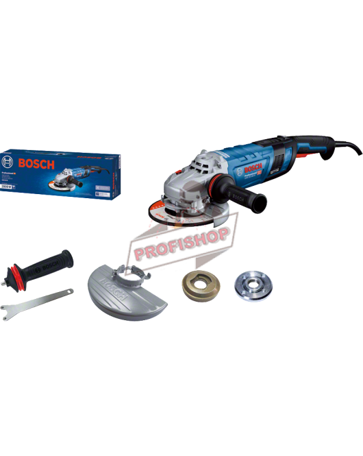 Електрически ъглошлайф, 2800 W, 230 мм, с аксесоари, Bosch GWS 30-230 B, 06018G1000 +ПОДАРЪК 10 бр. диск за метал Bosch 230 mm,3 mm Електрически ъглошлайф, 2800 W, 230 мм, с аксесоари, Bosch GWS 30-230 B, 06018G1000 +ПОДАРЪК 10 бр. диск за метал Bosch 230 mm,3 mm
