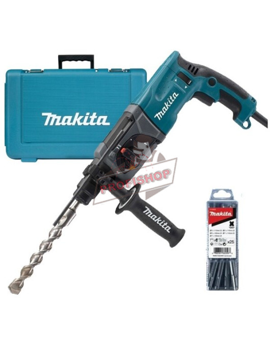 Перфоратор SDS Plus ,2.4J, 780W, MAKITA HR2470 + Подарък 25 броя свредла Перфоратор SDS Plus ,2.4J, 780W, MAKITA HR2470 + Подарък 25 броя свредла