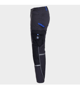 Работен панталон PRISMA GREY/ROYAL BLUE 20347004