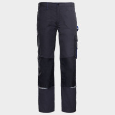 Работен панталон PRISMA GREY/ROYAL BLUE 20347004