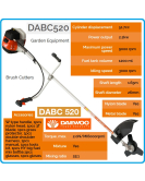 Коса бензинова с нож и корда 52CC, 2.2kW, 3HP DAEWOO DBC520 +ПОДАРЪК ДВУТАКТОВО МАСЛО И РАБОТНИ РЪКАВИЦИ Коса бензинова с нож и корда 52CC, 2.2kW, 3HP DAEWOO DBC520 +ПОДАРЪК ДВУТАКТОВО МАСЛО И РАБОТНИ РЪКАВИЦИ