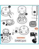 Коса бензинова с нож и корда 52CC, 2.2kW, 3HP DAEWOO DBC520 +ПОДАРЪК ДВУТАКТОВО МАСЛО И РАБОТНИ РЪКАВИЦИ Коса бензинова с нож и корда 52CC, 2.2kW, 3HP DAEWOO DBC520 +ПОДАРЪК ДВУТАКТОВО МАСЛО И РАБОТНИ РЪКАВИЦИ