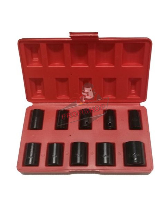 Комплект ударни вложки 1/2" Dr. - 10 бр., RT-012K Комплект ударни вложки 1/2" Dr. - 10 бр., RT-012K