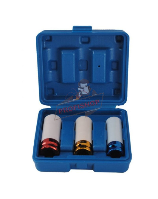 Вложки 1/2" Dr. за лети джанти - комплект 3 бр., 30002 Вложки 1/2" Dr. за лети джанти - комплект 3 бр., 30002