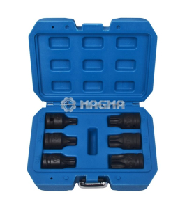 1/2" Ударни вложки TORX – комплект 6 бр., 50067