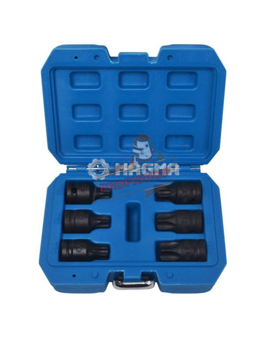 1/2" Ударни вложки TORX – комплект 6 бр., 50067 1/2" Ударни вложки TORX – комплект 6 бр., 50067