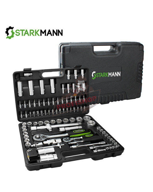 Комплект инструменти в куфарче 94 части / STARKMANN SM-94TS / Комплект инструменти в куфарче 94 части / STARKMANN SM-94TS /