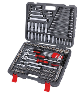 Гедоре 150 части 1/2''&amp;3/8''&amp;1/4'' Cr-V BolterXG54280
