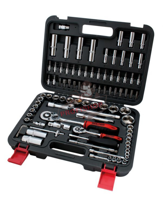 Гедоре 94 части 1/4''&1/2'' Cr-V BolterXG53140 Гедоре 94 части 1/4''&1/2'' Cr-V BolterXG53140