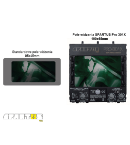 Фотосоларен заваръчен шлем SPARTUS Pro 301X 080-10-301W