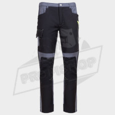 Работен панталон PRISMA SOFTSHELL 2.0 BLACK/GREY,02001956