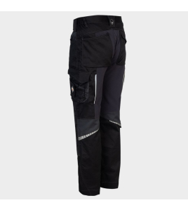 Работен панталон REVOLT 4STRETCH BLACK/DARK GREY/GREY 02001414