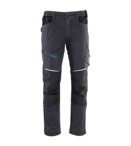 Работен панталон REVOLT 4STRETCH GREY/BLACK
