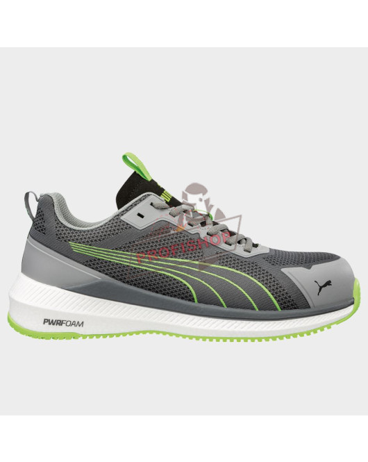 PUMA SLIDE GREY/GREEN S1PS ESD FO HRO SR работни обувки PUMA SLIDE GREY/GREEN S1PS ESD FO HRO SR работни обувки