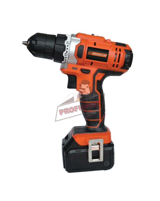 Бормашина акумулаторна 18V 1.5Ah Li-ion PREMIUM Бормашина акумулаторна 18V 1.5Ah Li-ion PREMIUM