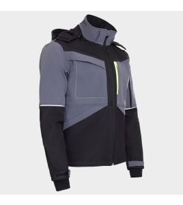 Софтшел яке PRISMA SOFTSHELL 2.0 BLACK/GREY, 02001955