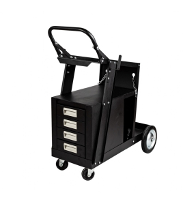 Количка за заваръчен апарат с 2 рафта и 4 чекмеджета SPARTUS TR-110 , SP-TR-110