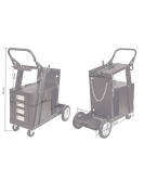 Количка за заваръчен апарат с 2 рафта и 4 чекмеджета SPARTUS TR-110 , SP-TR-110