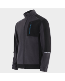 Суитшърт REVOLT FLEECE GREY/BLACK/PETROL, 03000862