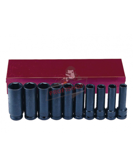 Вложки 1/2" удължени ударни (11-24mm) комплект 10 бр. JN66317 FORCE 4107