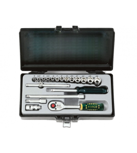 Гедоре 1/4" шестостен (4-14mm) 19 ч. JN65445 FORCE 2203-5