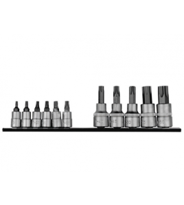 Вложки 1/4" &amp; 3/8" накрайник TORX (Т10-Т40) комплект 11 бр. JN68012 FORCE 2111I