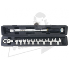 Ключ динамометричен със сменяема глава и комплект ключове 11 ч. JN66036 FORCE