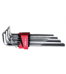 Шестограми Г-образни удължени EXTRA (1.5-10mm) комплект 9 бр. JN66320 FORCE