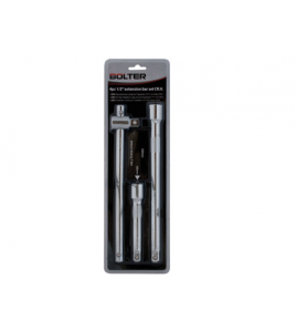 Удължители и върток Т-дръжка 1/2” к-кт 4 бр. CR.V. XG53123 BOLTER
