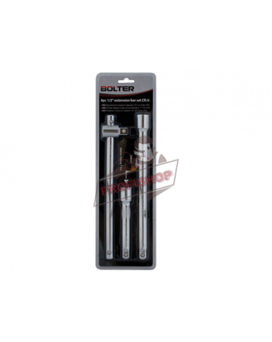 Удължители и върток Т-дръжка 1/2” к-кт 4 бр. CR.V. XG53123 BOLTER