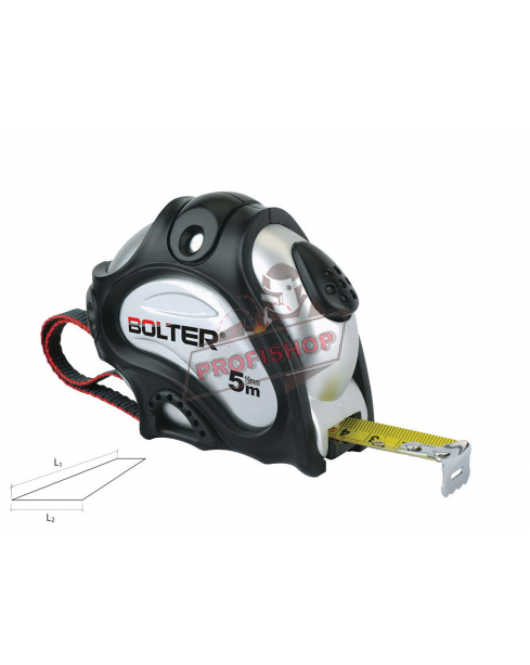 Ролетка металик с автоматичен стоп 3m x 16mm XG53811 BOLTER