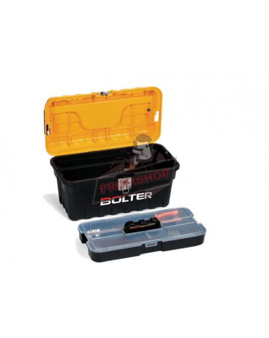 Куфар за инструменти с метална закопчалка и вътрешен органайзер Bolter