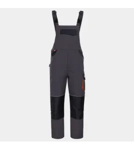 Работен полугащеризон KASTOR T/C WINTER GREY/BLACK/ORANGE 03000132