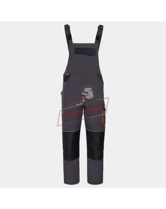 Работен полугащеризон KASTOR T/C WINTER GREY/BLACK/ORANGE 03000132